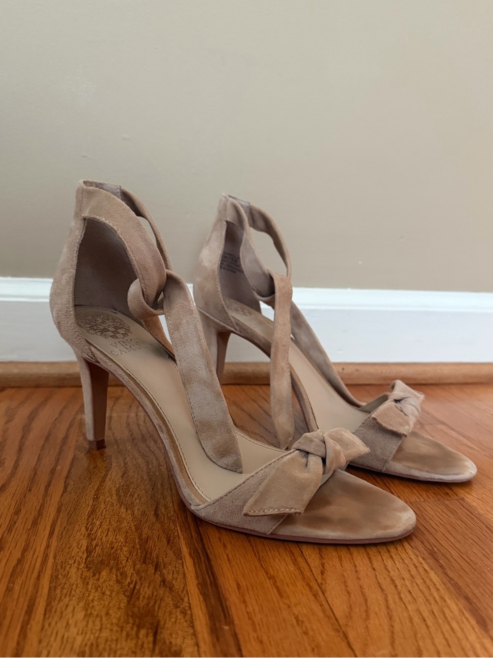 Vince Camuto Beige Camylla Sandals